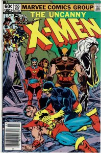 The Uncanny X-Men #155 Newsstand 1st Brood NM-