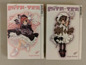 Pita Ten Vol 1-8 Full Set & Official Fan Book 1-3 (TokyoPop, 2004) Koge Donbo