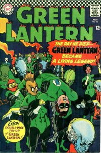 Green Lantern (2nd Series) #46 VG ; DC | low grade comic July 1966 Gil Kane