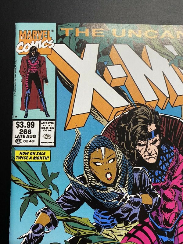 Uncanny X-Men #266 FACSIMILE REPRINT 1st Appearance of Gambit NM Marvel Comics