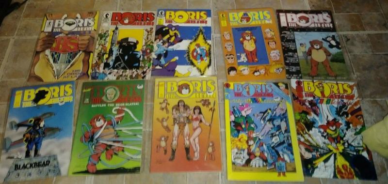 BORIS THE BEAR # 4 9 11 12 15 17 18 22 + COLOR CLASSICS 2 3 DARK HORSE