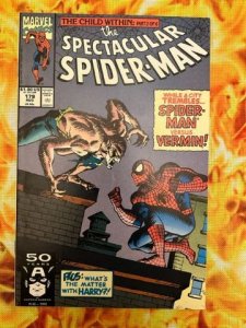 The Spectacular Spider-Man #179 Direct Edition (1991) - VF/NM