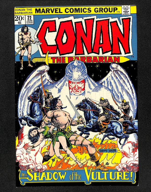 Conan The Barbarian #22 FN/VF 7.0