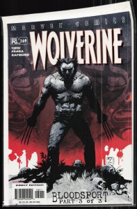 Wolverine #169 (2001) Wolverine