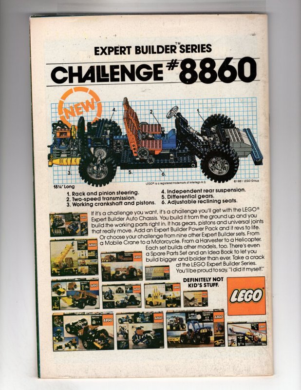 Thor Annual #9 (1981) Newsstand Edition DORMAMMU Appearance    / ID#258