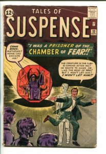 TALES OF SUSPENSE #33-1962-MARVEL-HORROR-MYSTERY-KIRBY-DITKO-vg minus