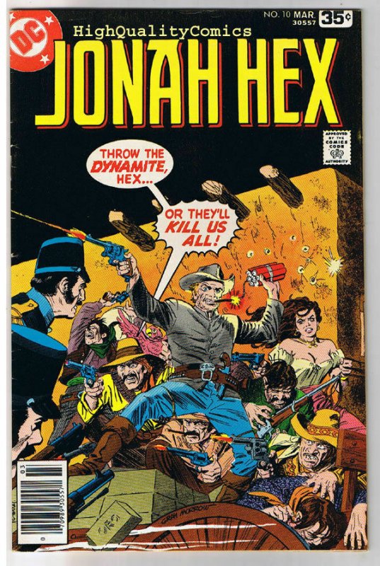 JONAH HEX #10, VF, Gray Morrow, Violence at Veracruz, 1977, more JH in store