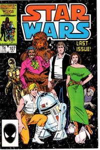 Star Wars #107 VFN $35.00 LAST ISS LOW DISTRIBUTION