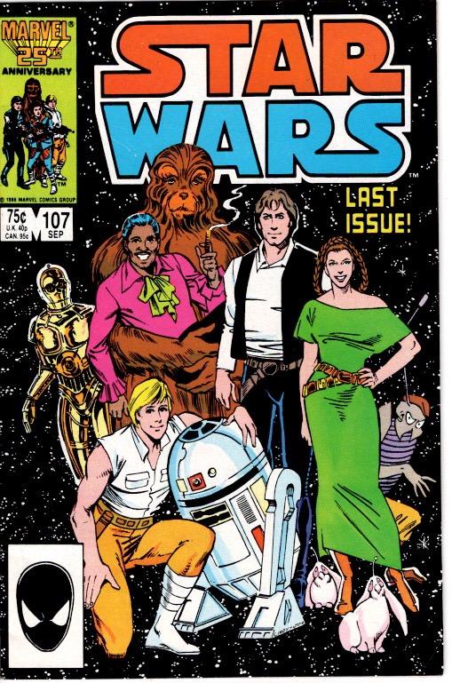 Star Wars #107 VFN $35.00 LAST ISS LOW DISTRIBUTION