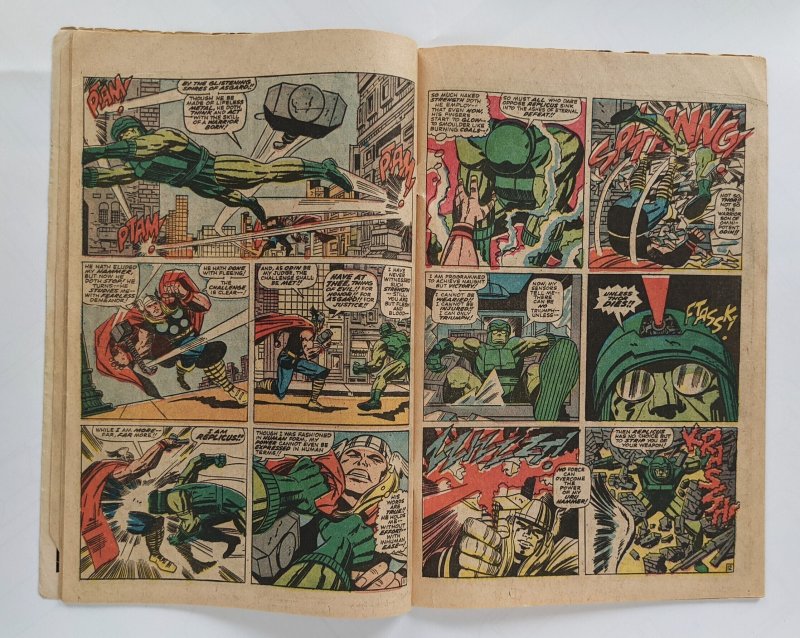 Thor #141 (1967)  GD/VG    MISSING CUT-OUT one panel on story page 9