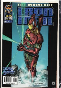 Iron Man #7 Direct Edition (1997) Iron Man