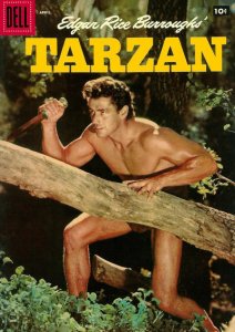 Tarzan (Dell) #91 FN ; Dell | April 1957 Edgar Rice Burroughs