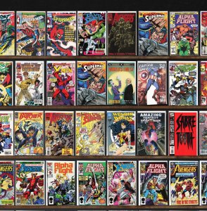 Huge Lot 140+ Comics with Marvel Team Up, The Uncanny X-Men & More!