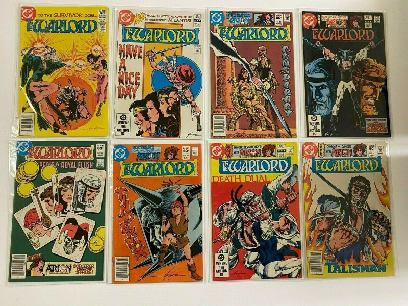[SOLD] Warlord Comic Lot 49 Diff Books #38-86 AVG 7.0 (Range6.0-8.0) (1980-1984)