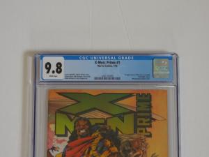 X-Men Prime #1 CGC 9.8; Chromium cover!! 1st appearance of adult Marrow!!