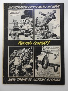 Blazing Combat #4 (1966) Solid VG Condition!! HTF Mag