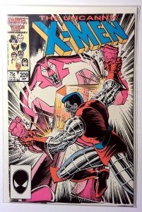 Uncanny X-Men #209 1986 Marvel Cyclops Wolverine Colossus Nightcrawler Comic