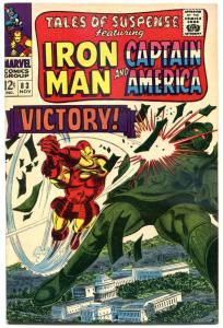 TALES of SUSPENSE #83, VF+, Iron Man, Captain America, 1959, more TOS in store