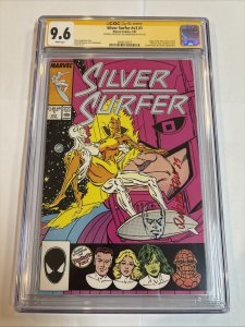 Silver Surfer (1987) # V3 # 1 ( CGC 9.6 SS) Signed & Sketch Joe Rubinstein