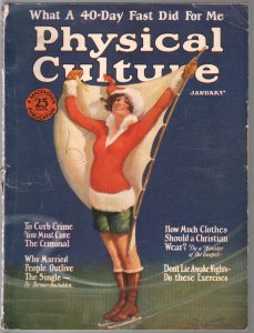 MAG: Physical Culture 1/1926-pin-up girl cover-swimsuit pix-pulp fiction-G-