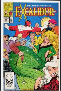 Excalibur #23 Direct Edition (1990) Excalibur