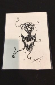 Carnage Original Art by Mark Bagley Signed with Certificate of Authenticity