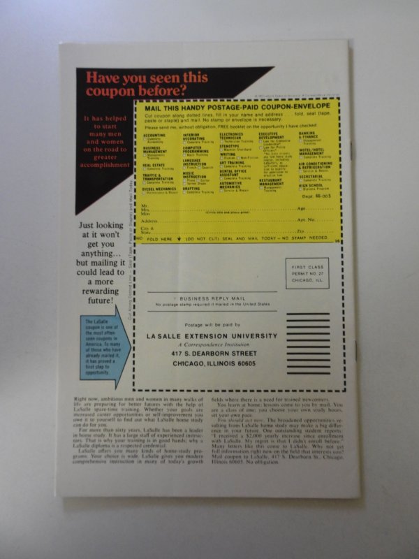 The Avengers #138 (1975) VG/FN condition  subscription fold