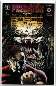 Predator vs. Magnus Robot Fighter #1  (1992) Predator