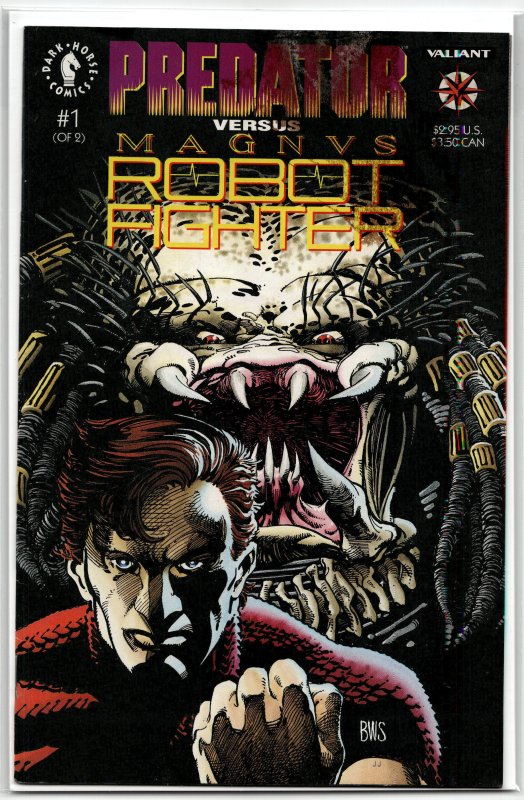 Predator vs. Magnus Robot Fighter #1  (1992) Predator