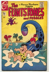 Flintstones and Pebbles #1 1970- Charlton comics FN-