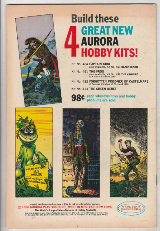 Sea Devils #32 (Dec-66) VF High-Grade Sea Devils (Dane Dorrence, Biff Bailey,...