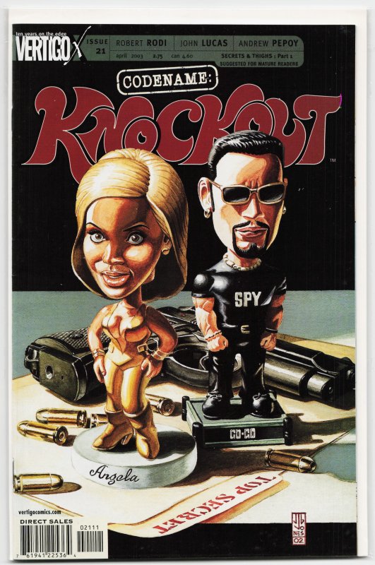 Codename: Knockout #21 (2003) Angela St. Grace