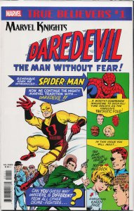 True Believers: Marvel Knights 20th Anniversary: Daredevil by Stan Lee & Bill...