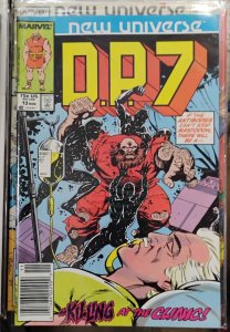 DP7 # 13 1987 MARVEL NEW UNIVERSE newstand  variant