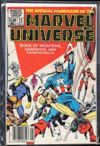 The Official Handbook of the Marvel Universe #15 (1984) Ant-Man