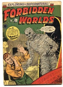 Forbidden Worlds #11 1952-Golden Age horror HITLER story