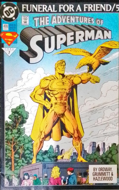 Adventures of Superman #499 Direct Edition (1993)