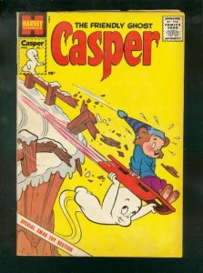 THE FRIENDLY GHOST CASPER #7 1959-SLEDDING COVER VG