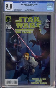 STAR WARS: THE CLONE WARS #5 CGC 9.8 ANAKIN VS COUNT DOOKU ASAJJ VENTRESS