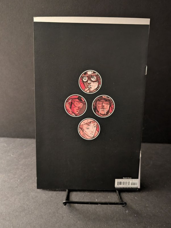 Dark Spaces Wildfire #1 Blank Sketch Variant (2022)