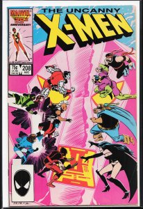 The Uncanny X-Men #208 (1986) X-Men