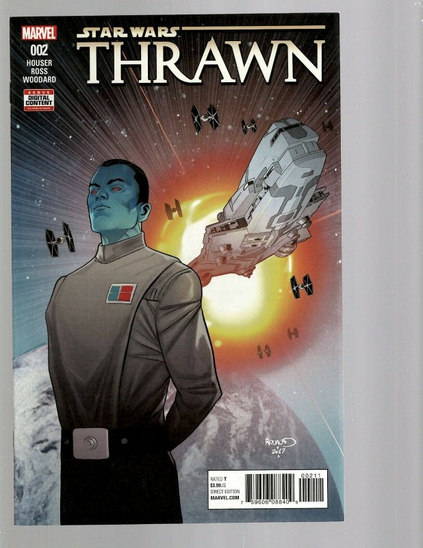 Lot of 12 Star Wars Comics SW # 0 2 3 4 5 6 7 8 Thrawn # 1 2 3 4 Marvel WB3