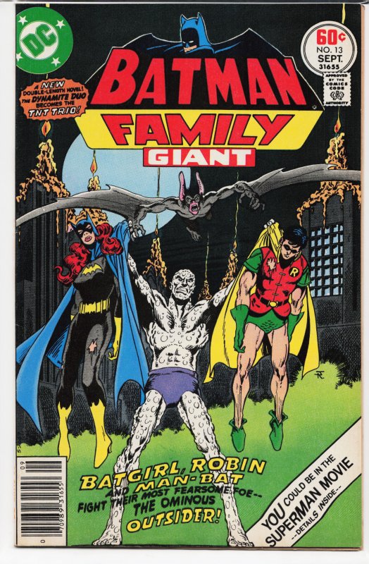 The Batman Family #13 (1977) Batgirl and Robin