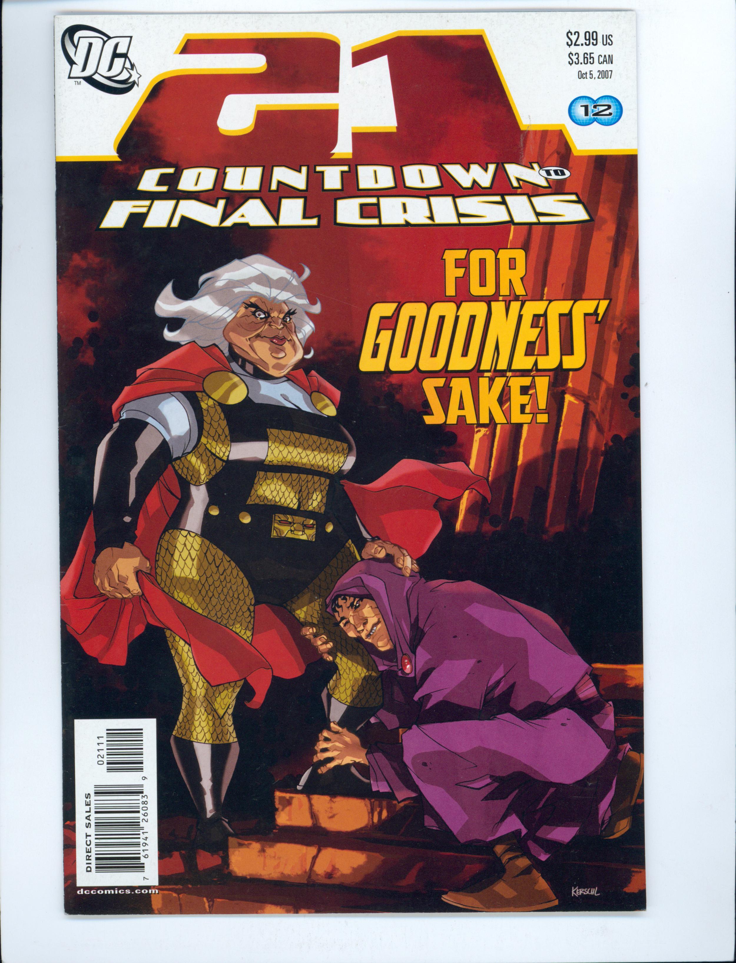 Countdown to Final Crisis #21 origin of Granny Goodness, 1st app of Nix Uotan | Comic Books - Modern Age, DC Comics / HipComic Countdown to Final Crisis #21 origin of Granny Goodness, 1st app of Nix Uotan | Comic Books - Modern Age, DC Comics / HipComic