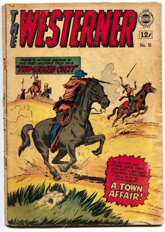 Westerner #15  1964 - Super  -G - Comic Book
