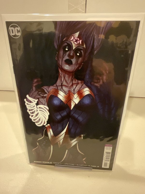 Wonder Woman #57  9.0 (our highest grade)  2018  Jenny Frison Variant!