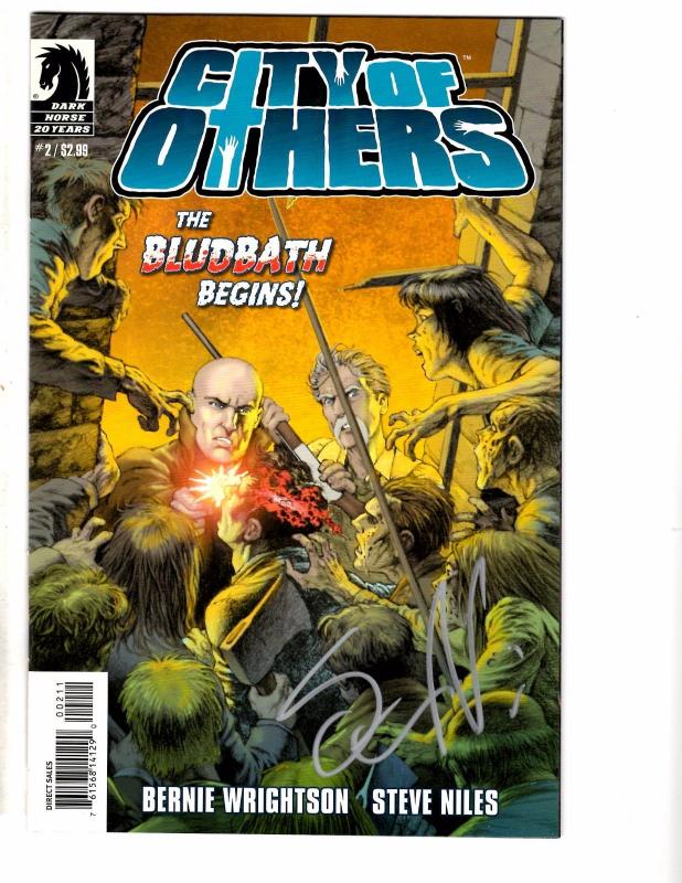 3 Comics City Of Others # 1 2 & # 1 Criminal Macabre ALL SIGNED Steve Niles  AB6