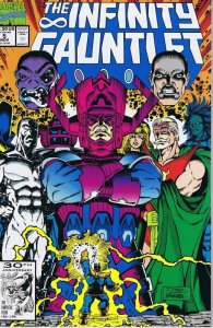 Infinity Gauntlet #5 ORIGINAL Vintage 1991 Marvel Comics Nebula Wields Gauntlet