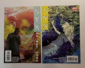 NYX NO WAY HOME #1-6 COMPLETE SET MARVEL COMICS 2008 VF/NM