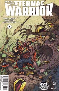 Wrath Of The Eternal Warrior #1J VF/NM ; Valiant | LCSD Variant